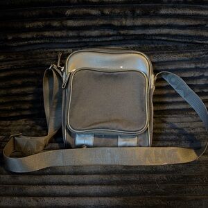 Montblanc Black Crossbody Bag with Front Pocket